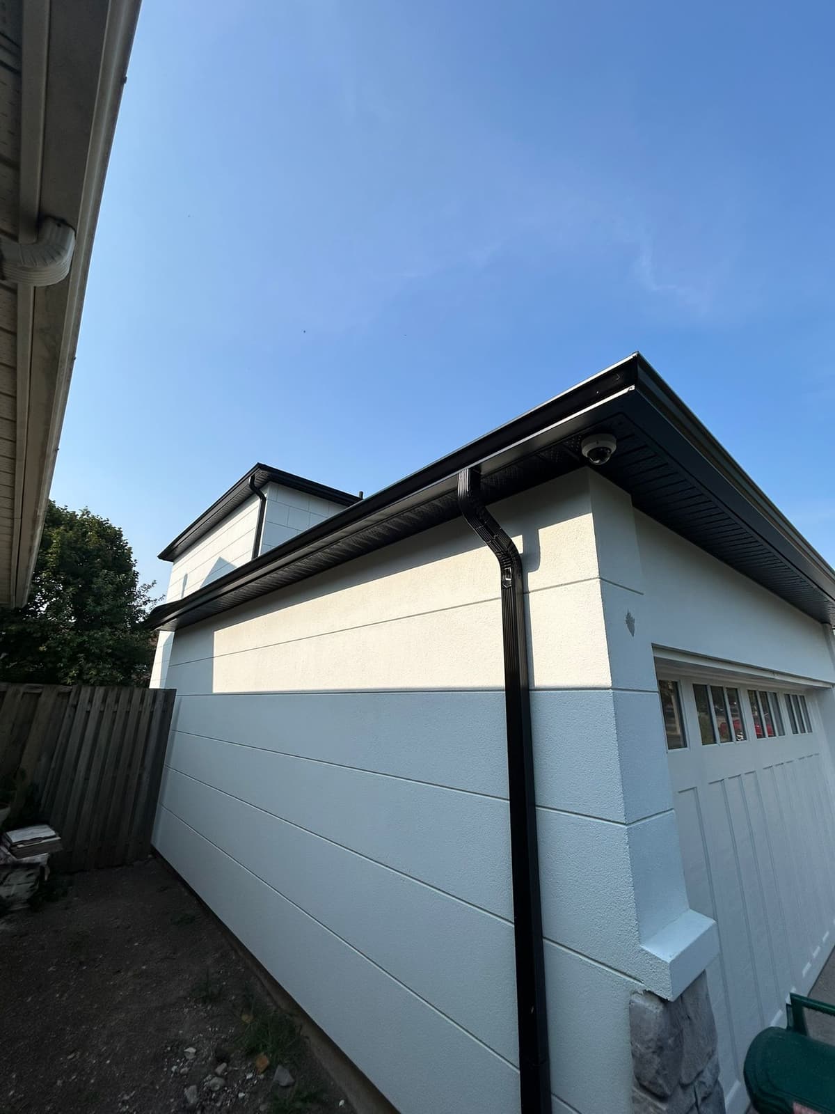 Gutter, Soffit, Fascia & Downspout Installation After 4