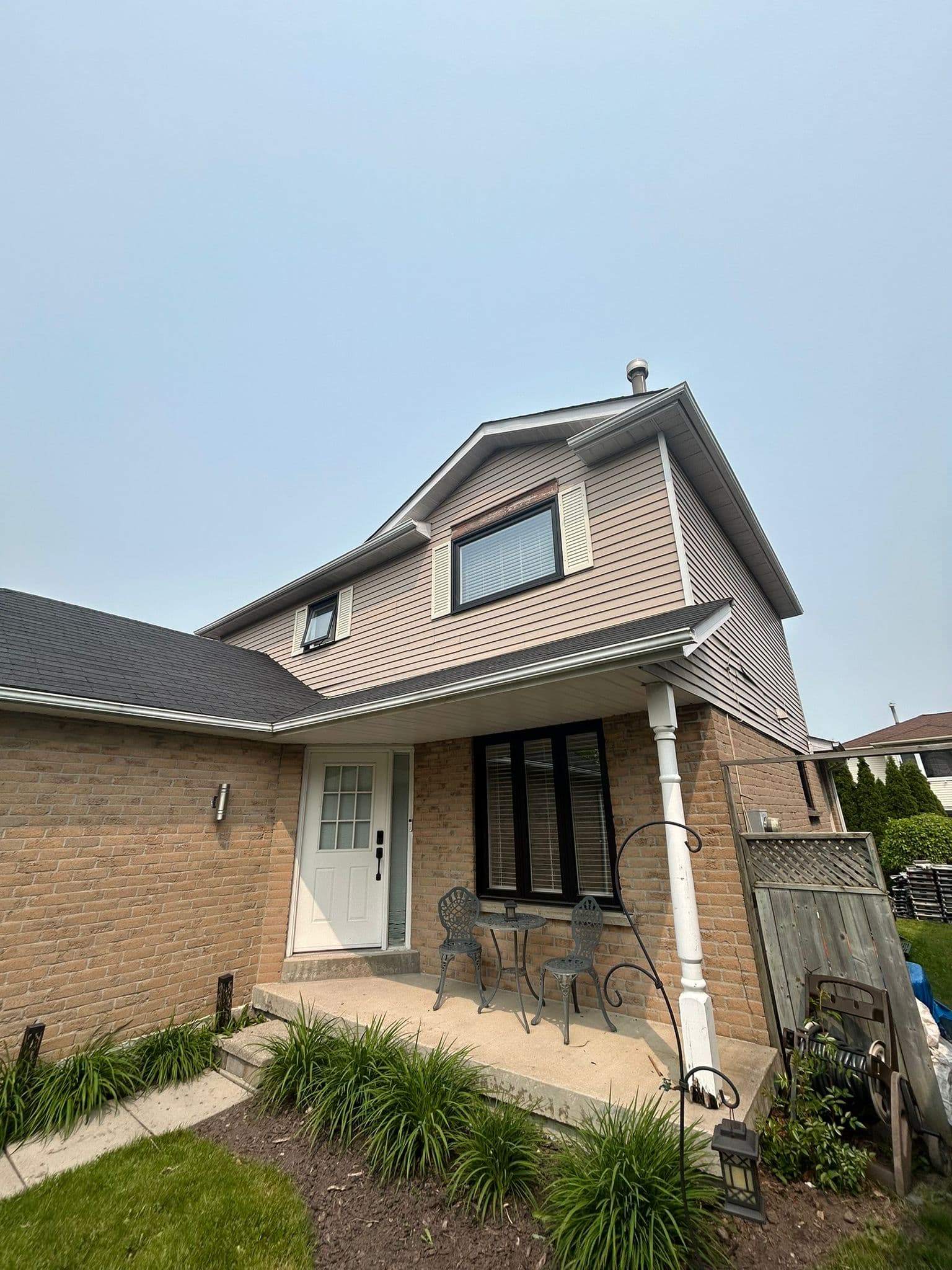 Before: Gutter, Soffit, Fascia & Downspout Installation in Ajax, Ontario (Toronto & GTA)