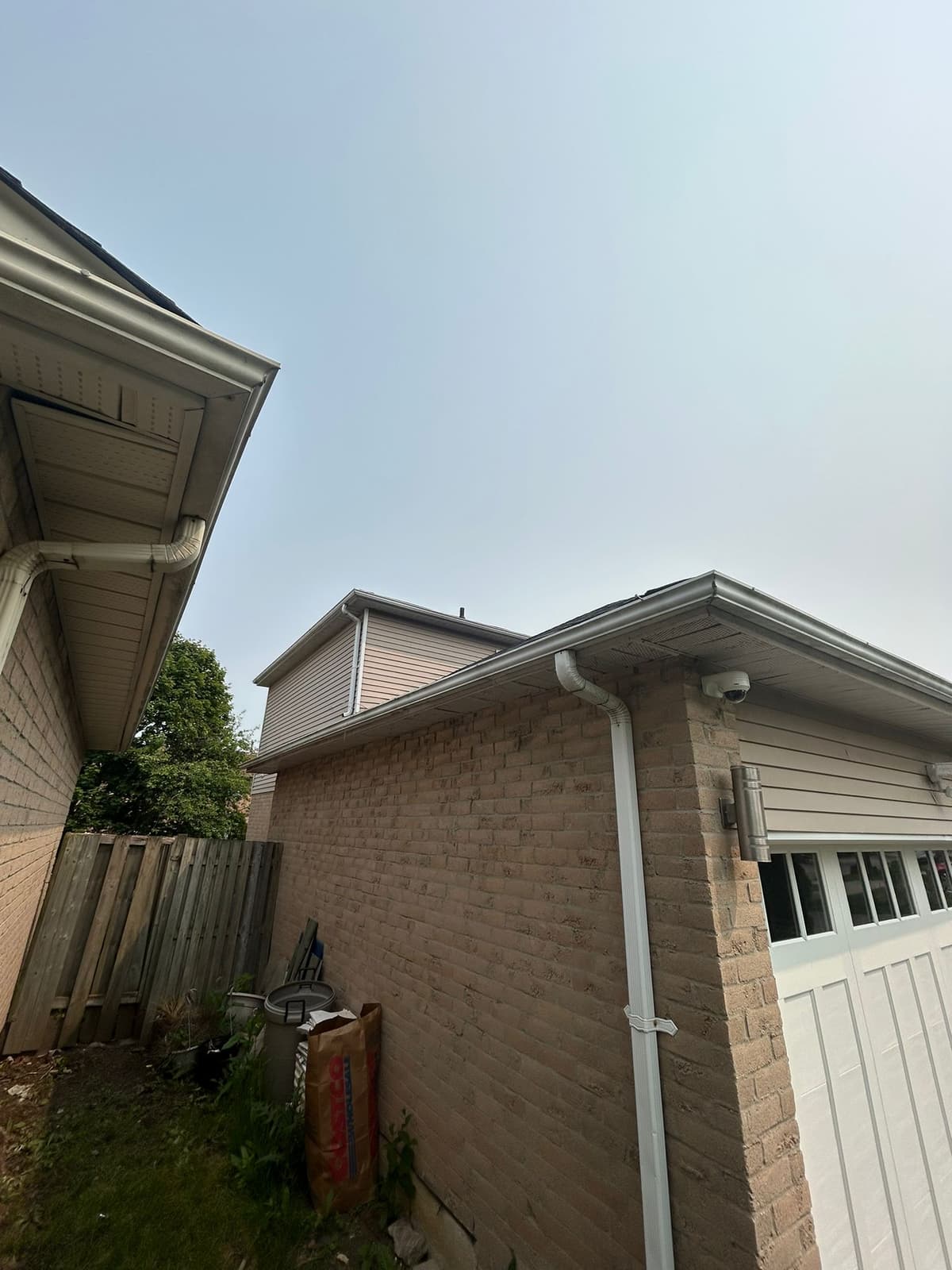 Gutter, Soffit, Fascia & Downspout Installation Before 3