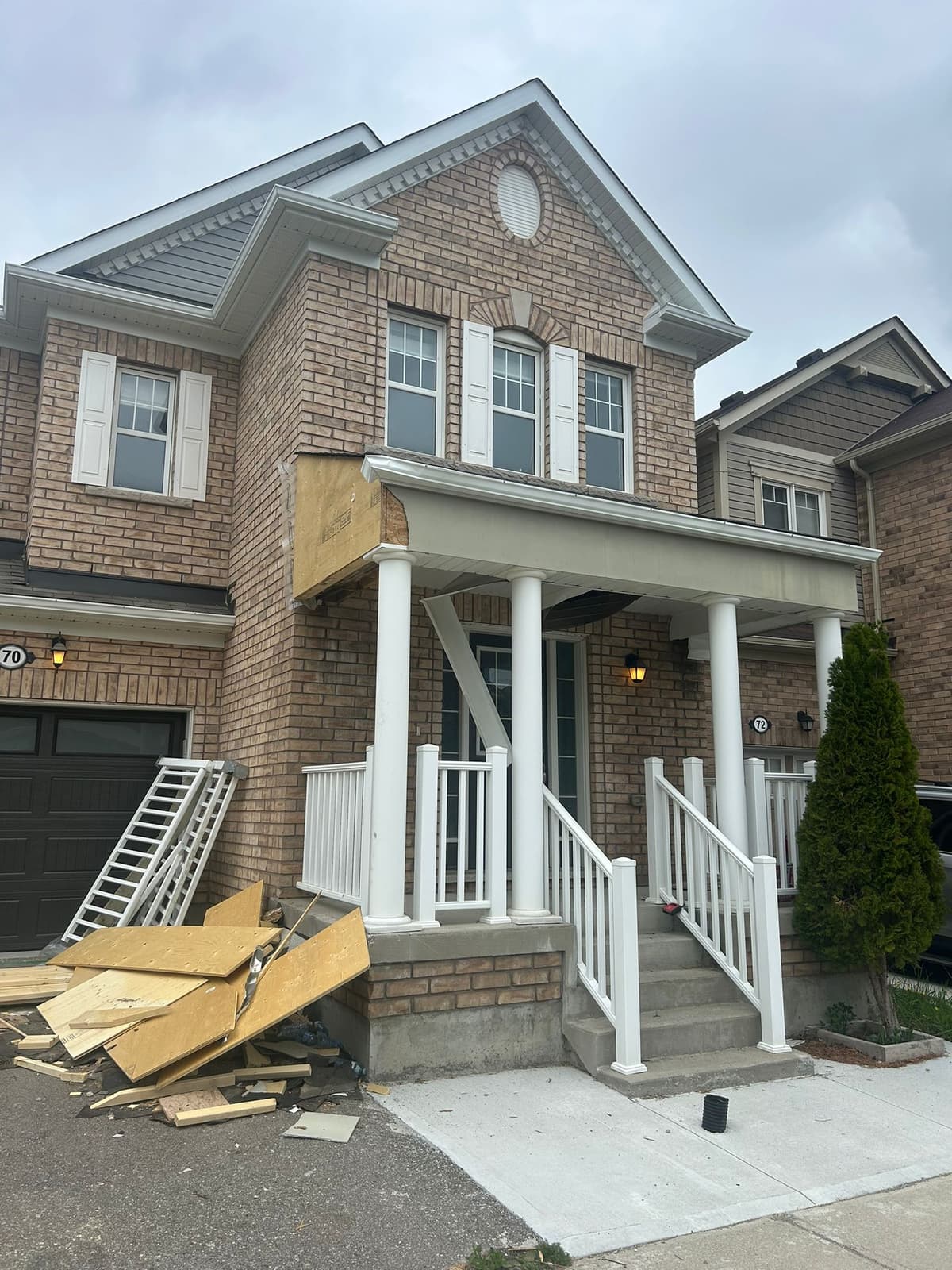 Siding & Soffit Replacement Before 1