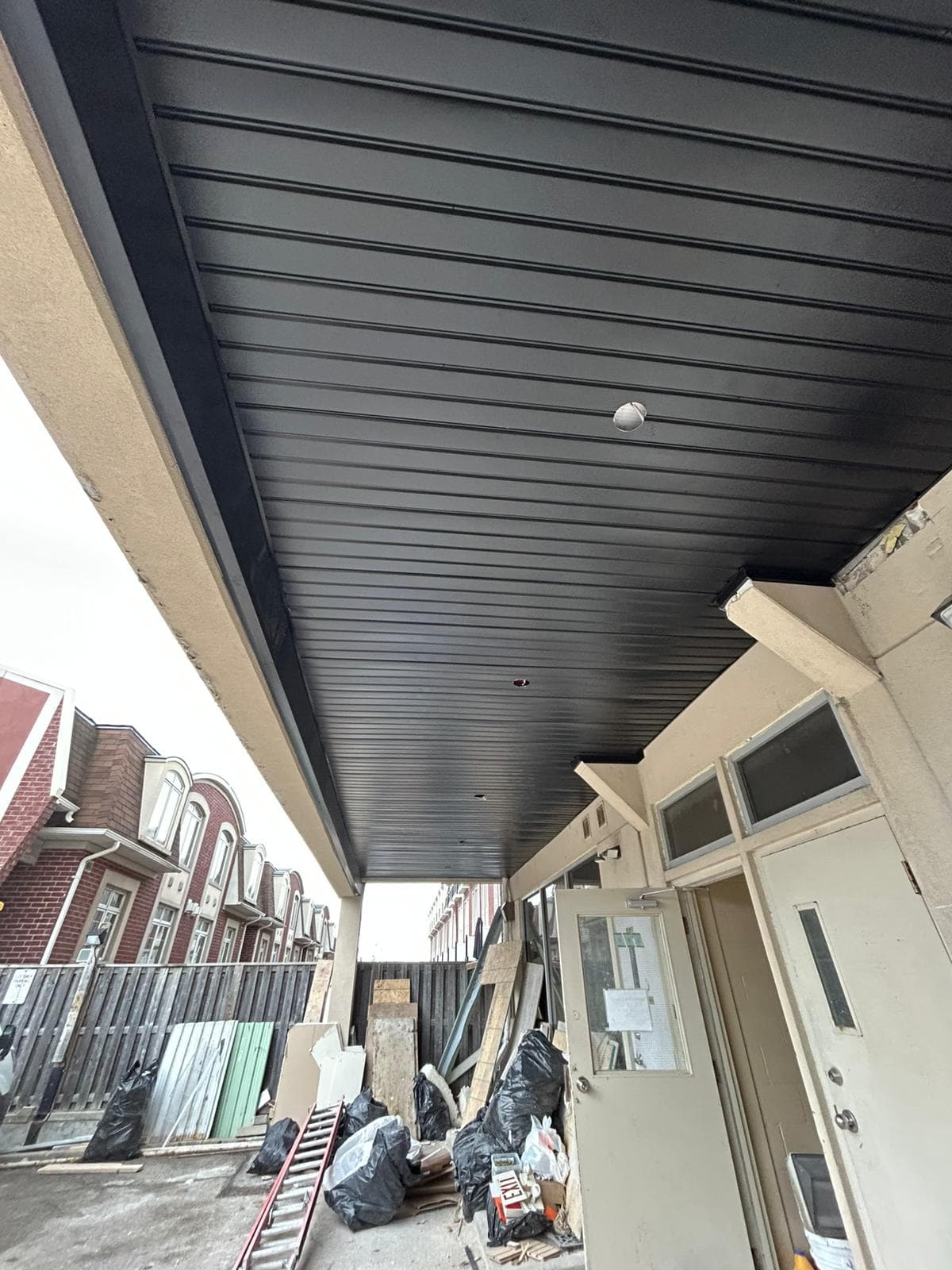 Soffit Replacement after