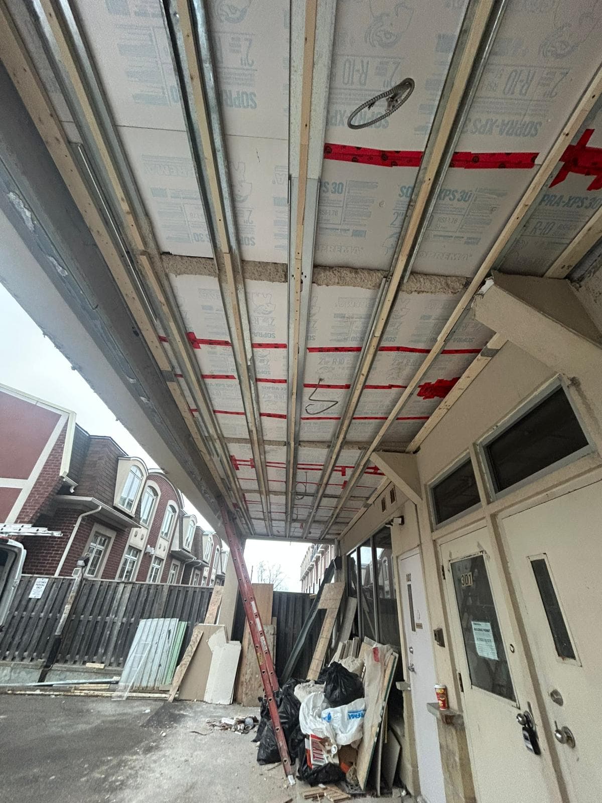 Soffit Replacement Before 1