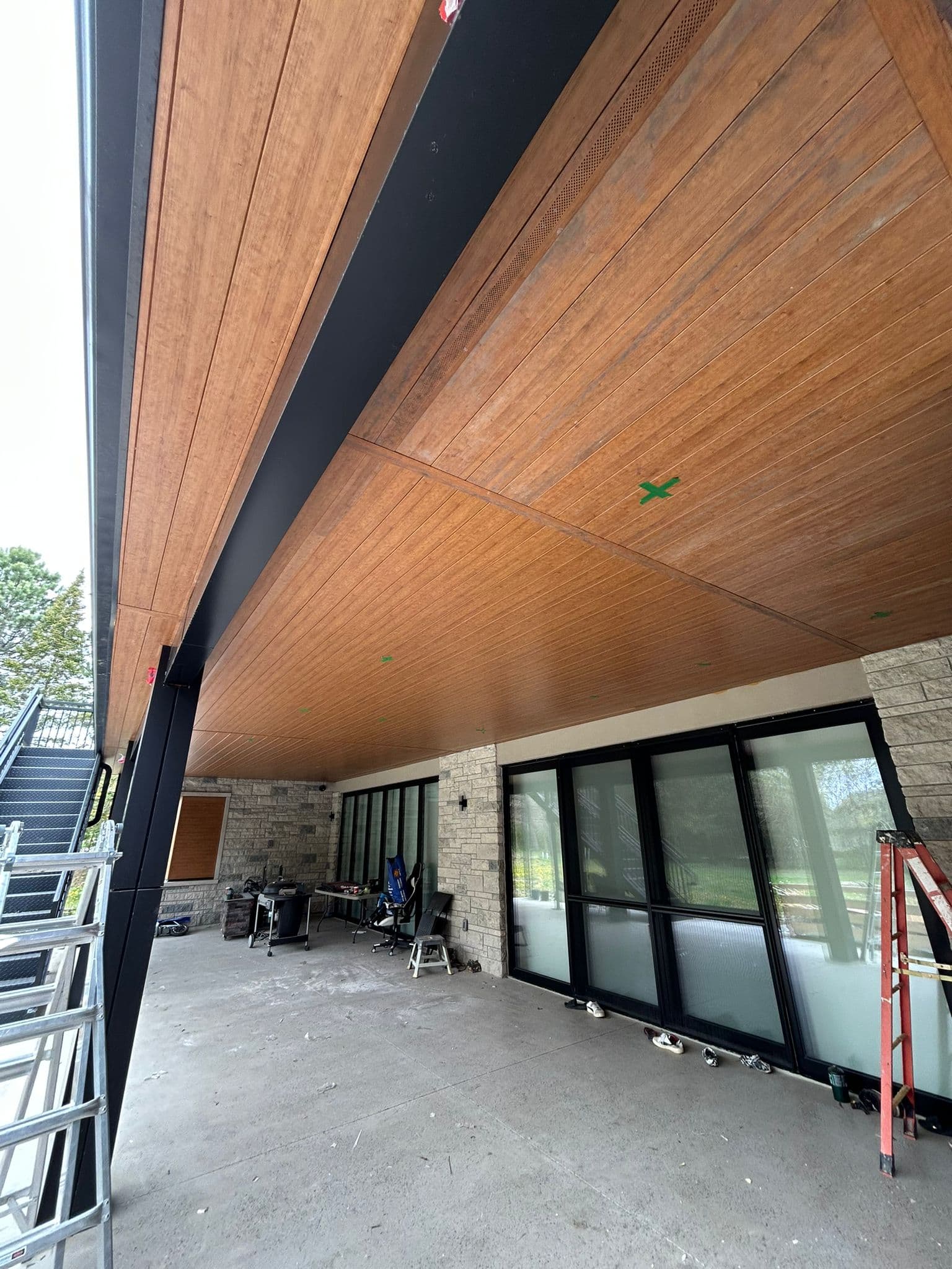 Exterior Siding Installation after